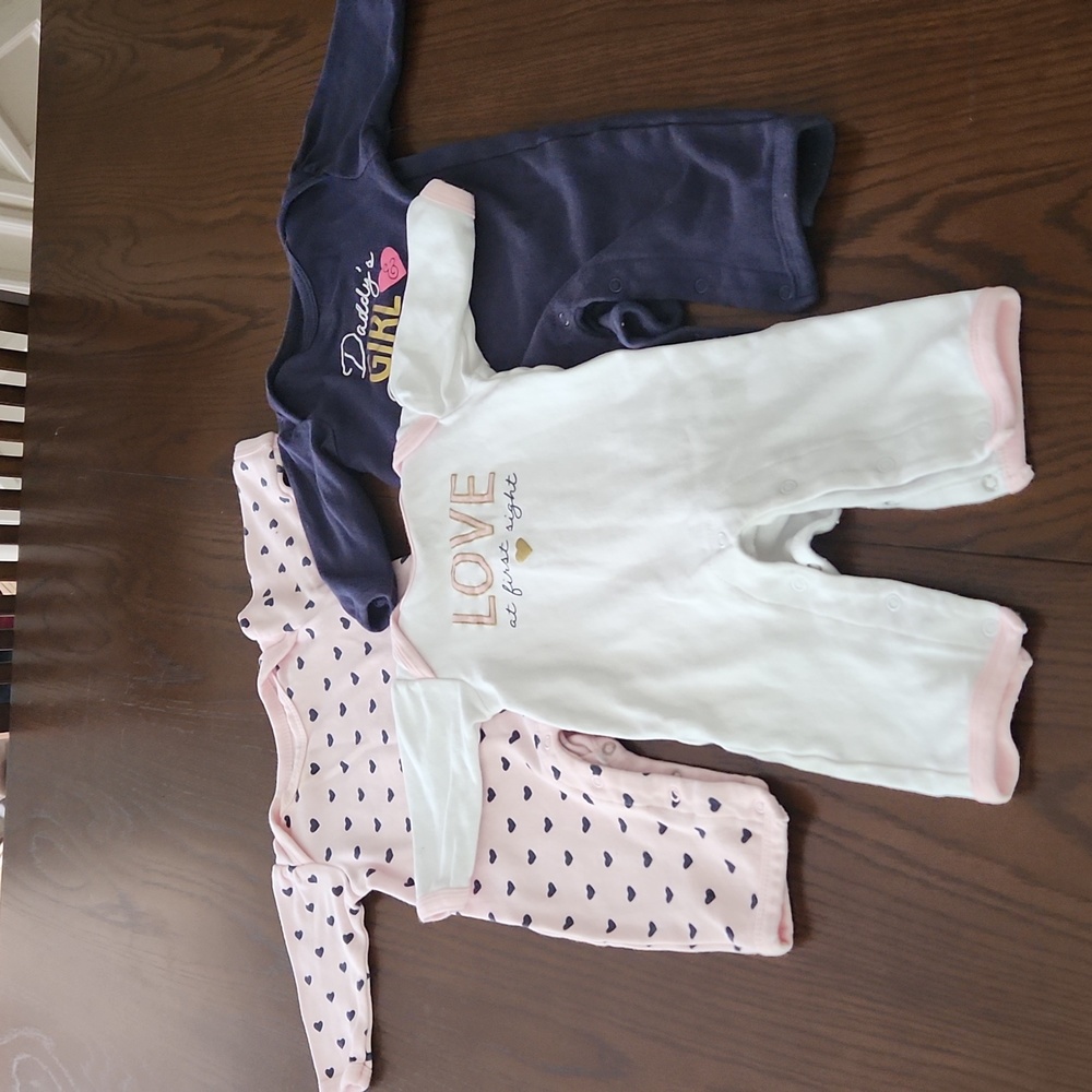 🥰 3 Rompers